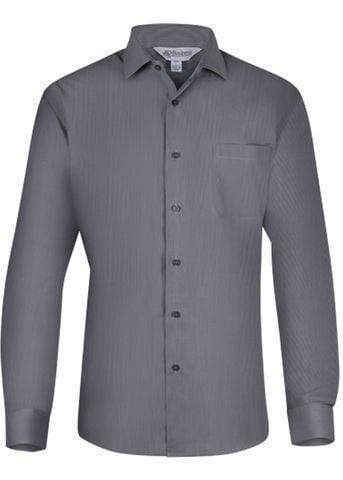 Aussie Pacific Men's Belair Long Sleeve Shirt 1905L Corporate Wear Aussie Pacific Ash XXS 