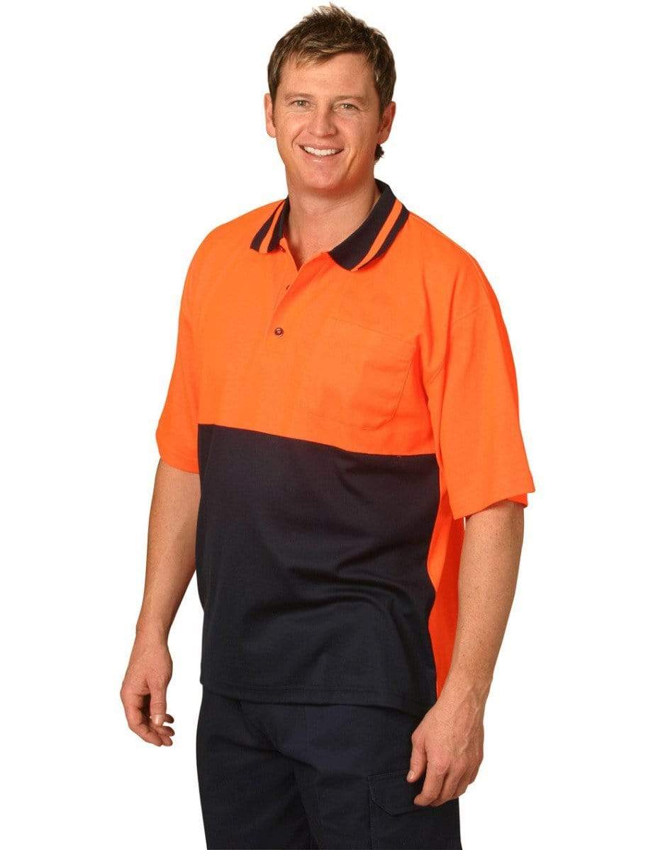 Safety Polo SW12 Work Wear Australian Industrial Wear   