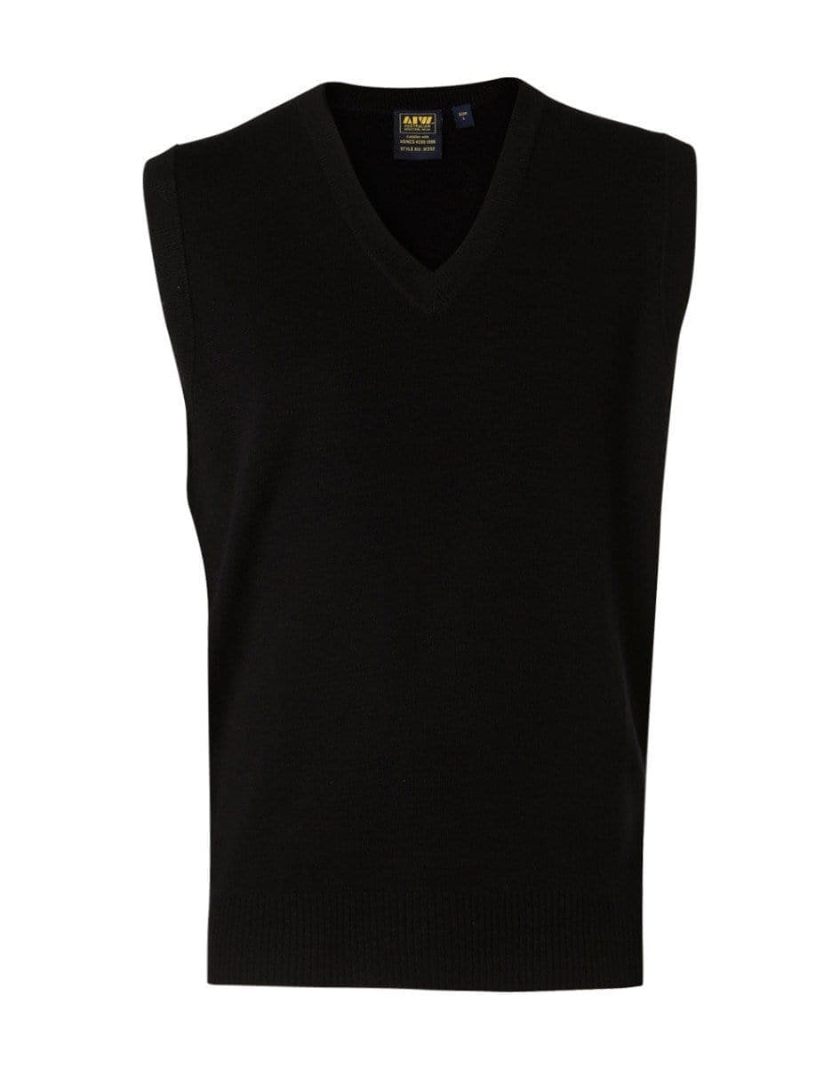 BENCHMARK Men's V-Neck Knit vest WJ02 Corporate Wear Benchmark Navy S 