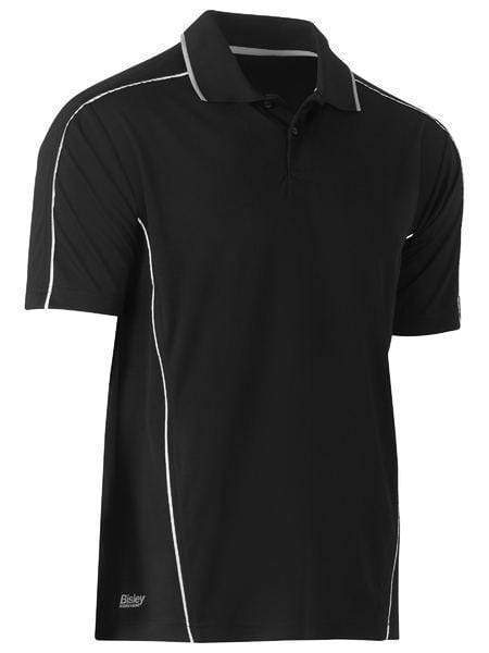 Bisley Workwear Work Wear Black / S Bisley COOL MESH POLO SHIRT BK1425