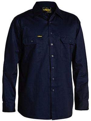 Bisley Workwear Work Wear BISLEY WORKWEAR COOL LIGHTWEIGHT DRILL SHIRT LONG SLEEVE BS6893