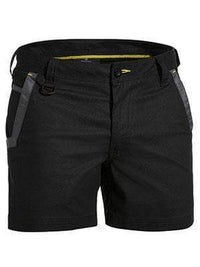 Bisley Workwear Work Wear BLACK (BBLK) / 77 BISLEY WORKWEAR Flex & Move™ ShortS BSH1131