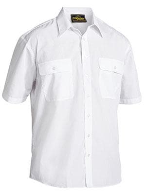 Bisley Workwear Work Wear BISLEY WORKWEAR PERMANENT PRESS SHIRT SHORT SLEEVE BS1526