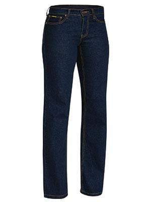 Bisley Workwear Work Wear DENIM (BTWB) / 8 BISLEY WORKWEAR WOMENS ROUGH RIDER DENIM STRETCH JEAN BPL6712