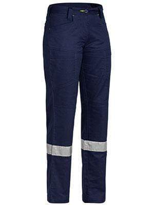 Bisley Workwear Work Wear NAVY (BPCT) / 8 BISLEY WORKWEAR WOMENS X AIRFLOW™ 3M TAPED RIPSTOP VENTED WORK PANT BPL6474T