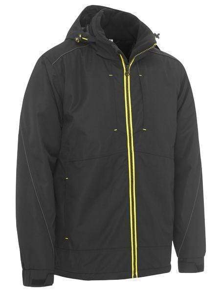 Bisley Workwear Worl Wear Black / XS Bisley FLEX & MOVE™ HEAVY DUTY WET WEATHER DOBBY JACKET BJ6943