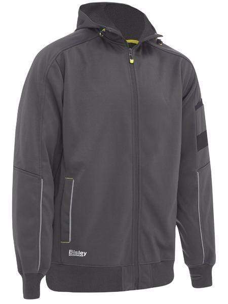 Bisley Workwear Worl Wear Bisley ZIP-FRONT WORK FLEECE HOODIE BK6925