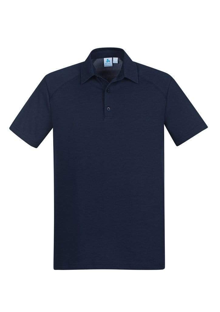 Biz Care Casual Wear Navy / S Biz Collection Byron Mens Polo P011MS