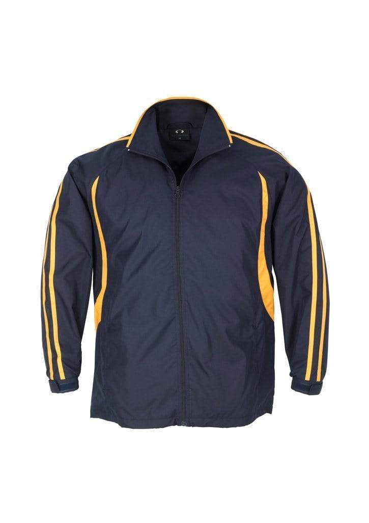 Biz Collection Active Wear Navy/Gold / L Biz Collection Adult’s Flash Track Top J3150