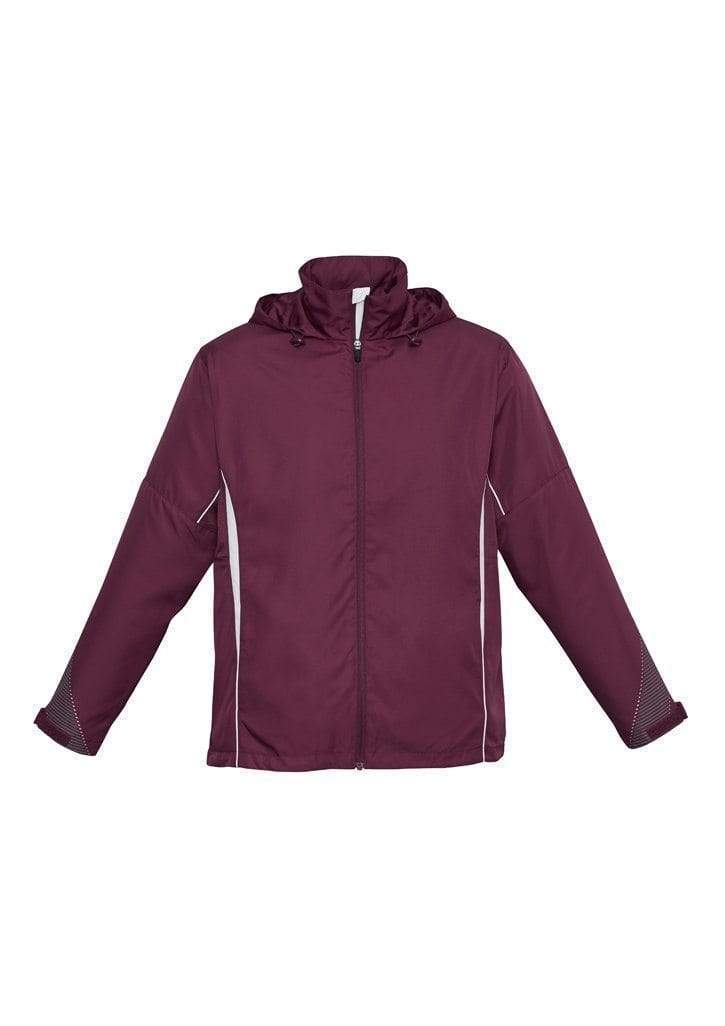 Biz Collection Active Wear Maroon/White / XS Biz Collection Adults Razor Team Jacket J408m