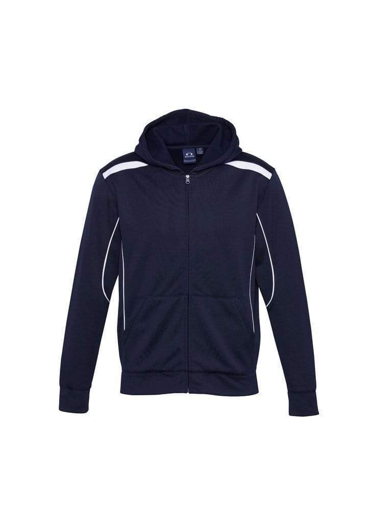 Biz Collection Active Wear Navy/White / 4 Biz Collection Kid’s United Hoodie SW310K