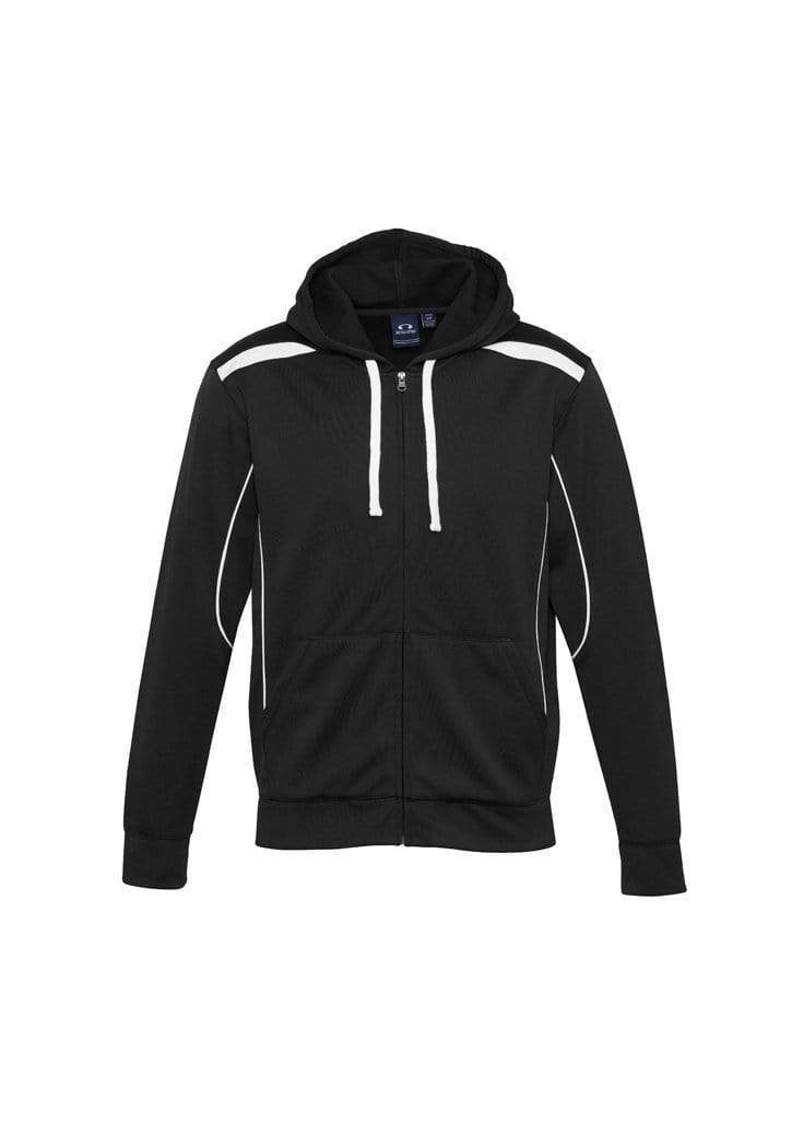 Biz Collection Active Wear Black/White / S Biz Collection Men’s United Hoodie Sw310m