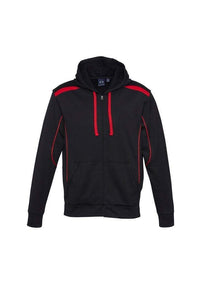 Biz Collection Active Wear Black/Red / S Biz Collection Men’s United Hoodie Sw310m