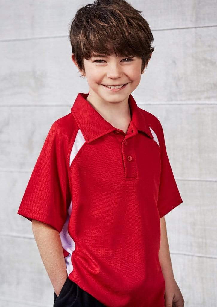 Biz Collection Casual Wear Biz Collection Kid’s Splice Polo P7700B