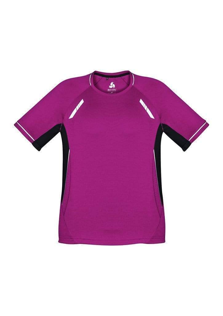 Biz Collection Casual Wear Magenta/Black/Silver / S Biz Collection Men’s Renegade Tee T701MS