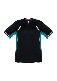 Biz Collection Casual Wear Black/Teal/Silver / S Biz Collection Men’s Renegade Tee T701MS