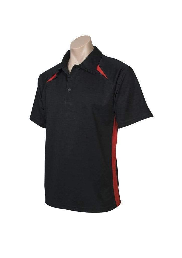 Biz Collection Casual Wear Black/Red / S Biz Collection Men’s Splice Polo P7700