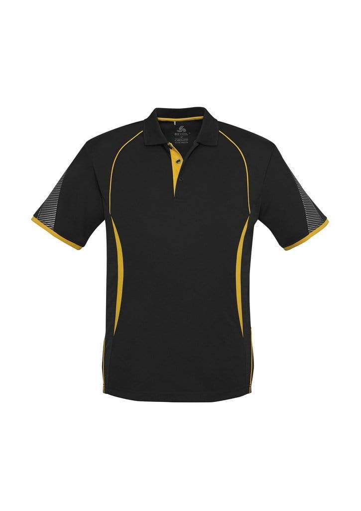 Biz Collection Casual Wear Black/Gold / 4 Biz Collection Razor Kids Polo P405KS