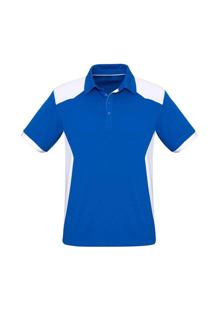 Biz Collection Casual Wear S / Royal/White Biz Collection Rival Mens Polo P705MS