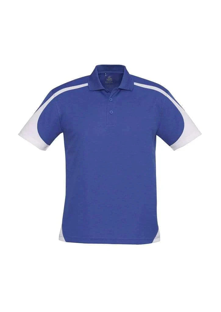 Biz Collection Casual Wear S / Royal/White Biz Collection Talon Mens Polo P401MS