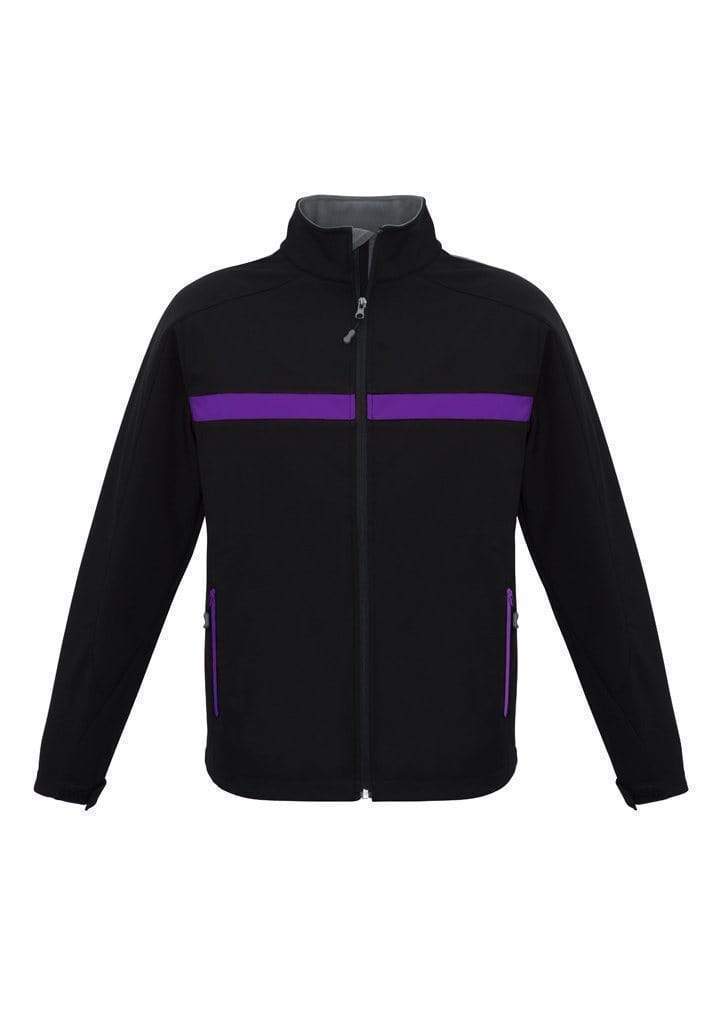 Biz Collection Casual Wear Black/Purple/Grey / XXS Biz Collection Unisex Charger Jacket J510m