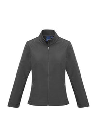 Biz Collection Casual Wear Grey / XS Biz Collection Women’s Apex Lightweight Soft-shell Jacket J740l