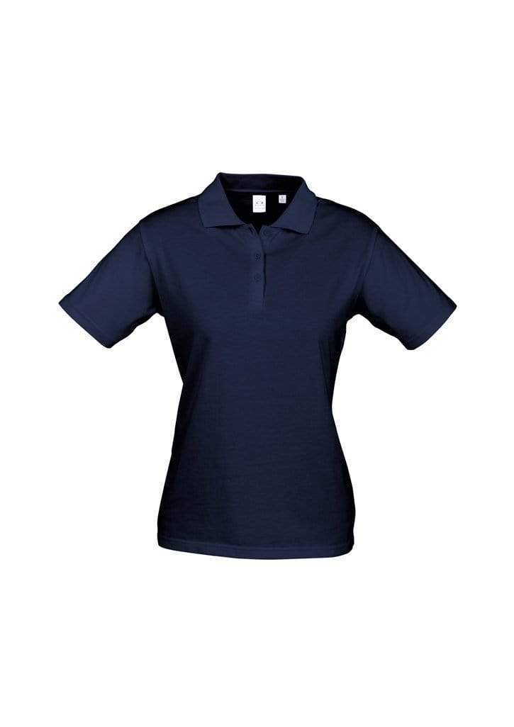 Biz Collection Casual Wear Navy / 8 Biz Collection Women’s Ice Polo P112LS