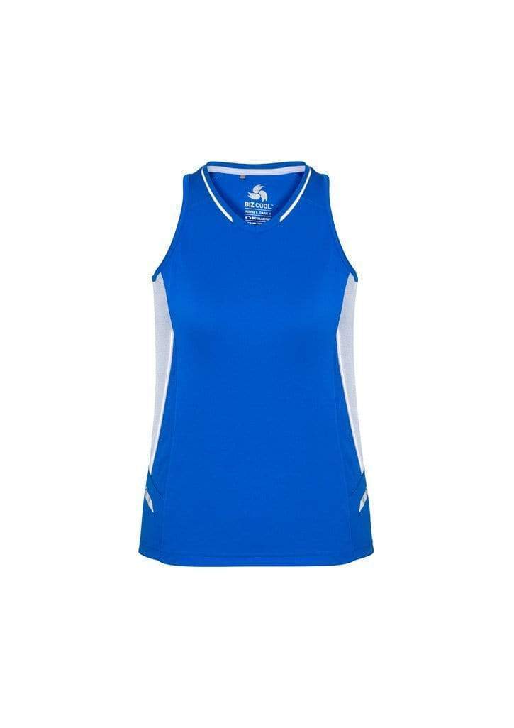 Biz Collection Casual Wear Royal/White/Silver / 6 Biz Collection Women’s Renegade Singlet SG702L