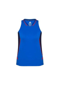 Biz Collection Casual Wear Royal/Navy/Fluoro Orange / 6 Biz Collection Women’s Renegade Singlet SG702L