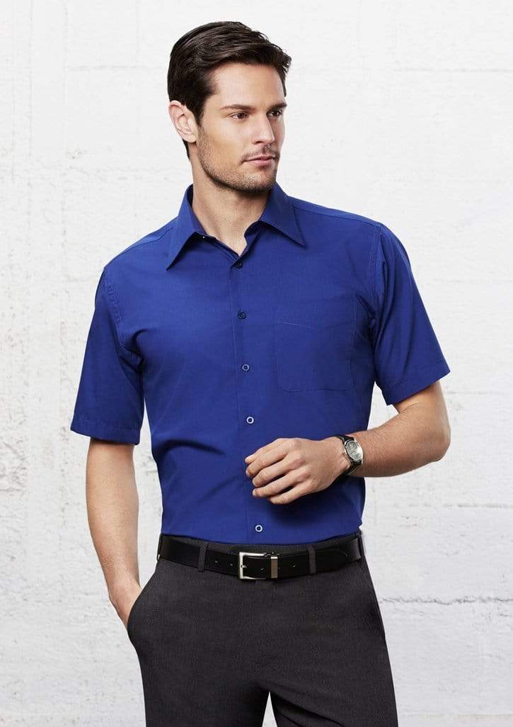 Biz Collection Corporate Wear Biz Collection Men’s Metro Short Sleeve Shirt Sh715