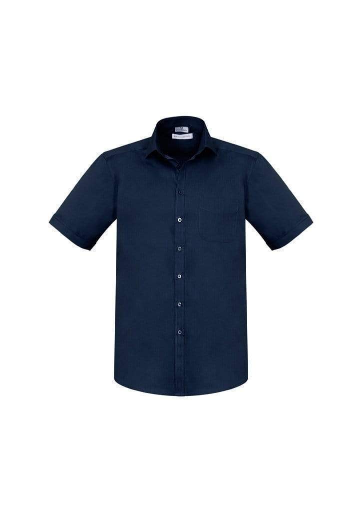 Biz Collection Corporate Wear Ink / XS Biz Collection Men’s Monaco Short Sleeve Shirt S770ms