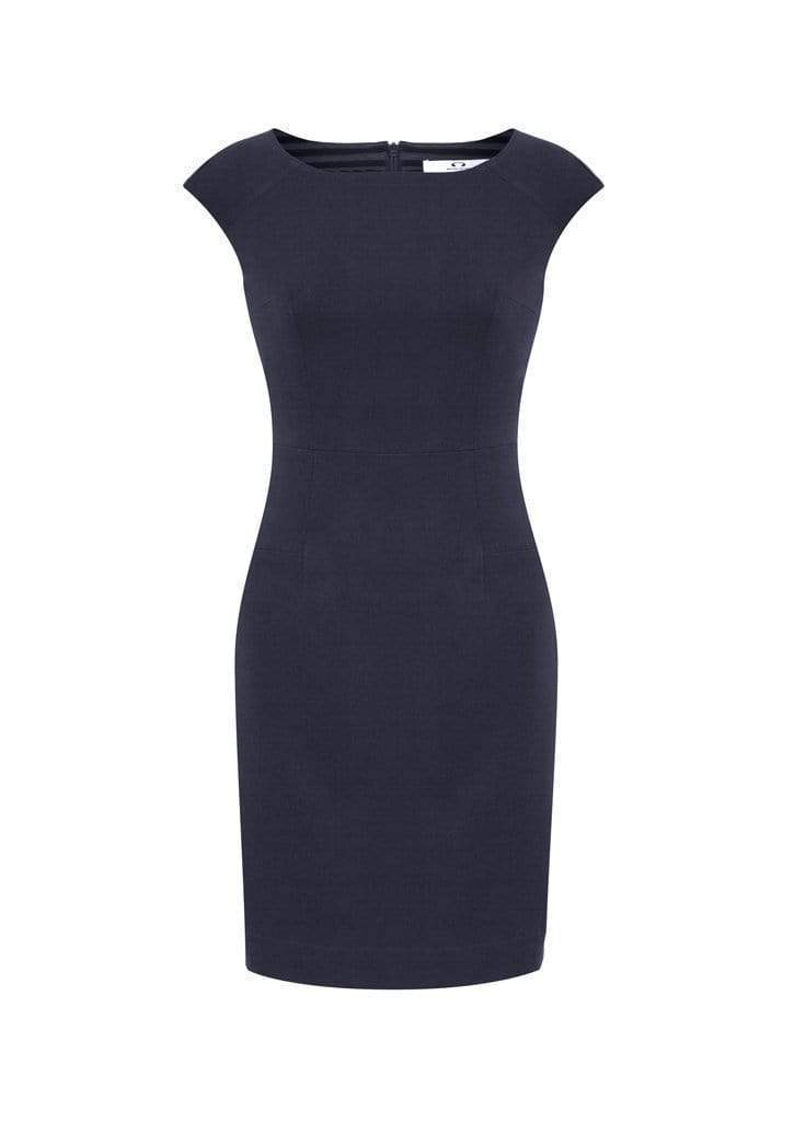 Biz Collection Corporate Wear Navy / 4 Biz Collection Women’s Audrey Dress Bs730l