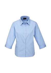 Biz Collection Corporate Wear Light Blue / 6 Biz Collection Women’s Base 3/4 Sleeve Shirt S10521