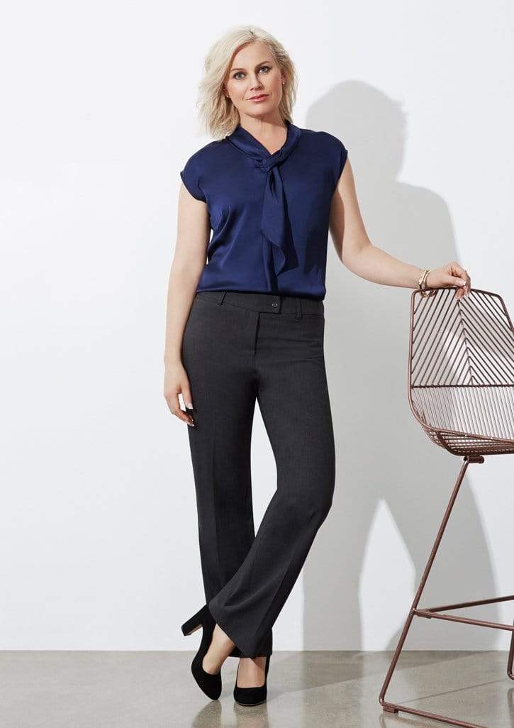 Biz Collection Corporate Wear Biz Collection Women’s Classic Flat Front Pant Bs29320