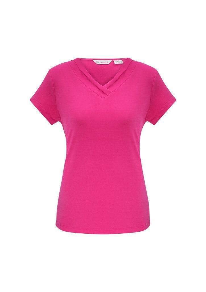 Biz Collection Corporate Wear Biz Collection Women’s Lana Short Sleeve Top K819ls