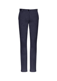 Biz Collection Corporate Wear Navy / 6 Biz Collection Women’s Lawson Chino Pants Bs724l