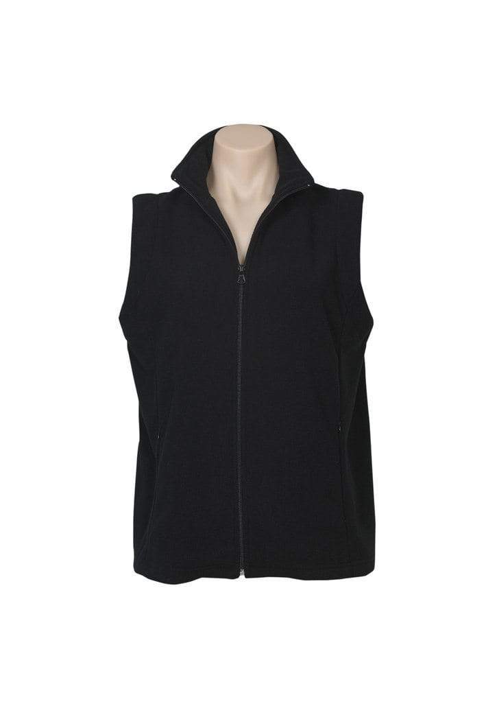 Biz Collection Corporate Wear Biz Collection Women’s Plain Micro Fleece Vest Pf905