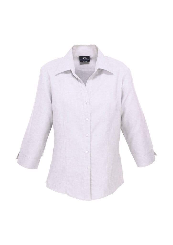 Biz Collection Corporate Wear Biz Collection Women’s Plain Oasis 3/4 Sleeve Shirt Lb3600