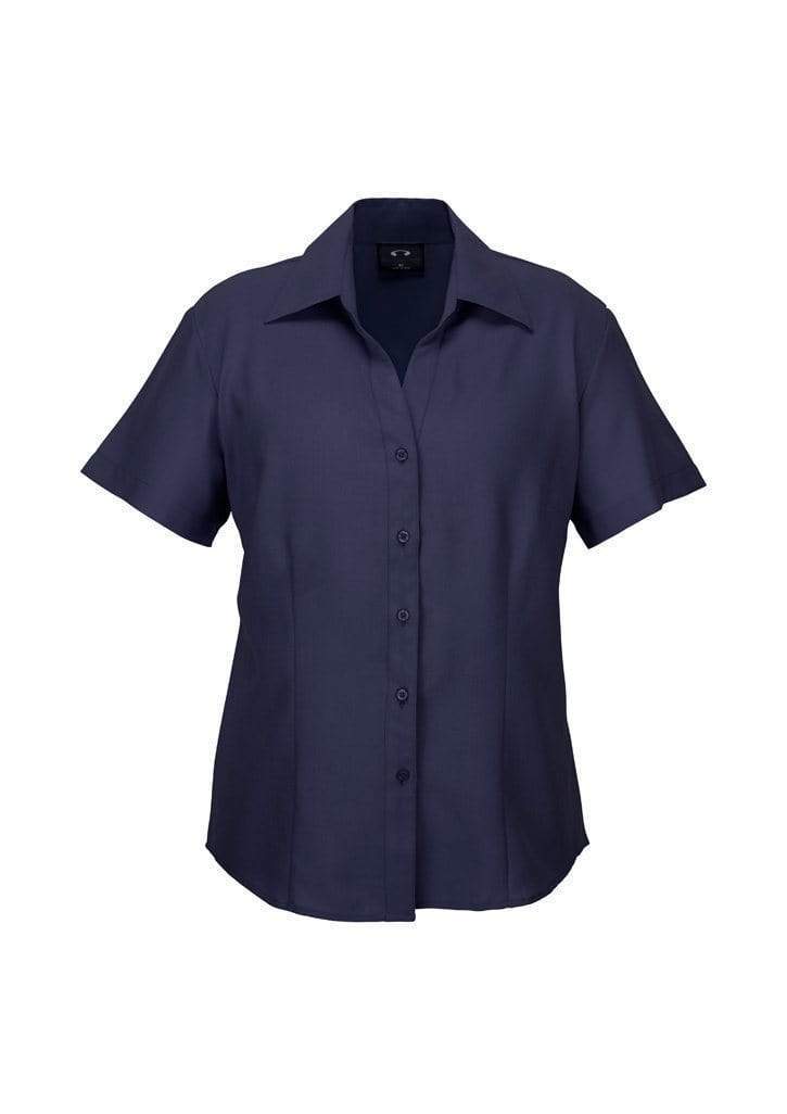 Biz Collection Corporate Wear Biz Collection Women’s Plain Oasis Short Sleeve Shirt Lb3601