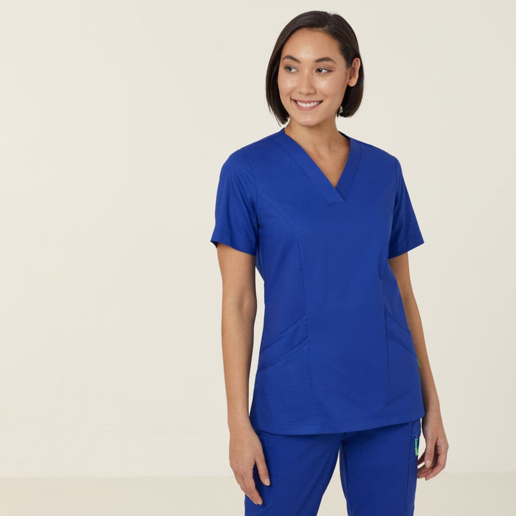 Next-gen Antibacterial Florence Scrub Top  CATULM-HTG - Flash Uniforms 