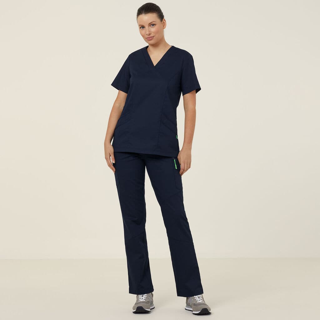 Next-gen Antibacterial Florence Scrub Top  CATULM-HTG - Flash Uniforms 