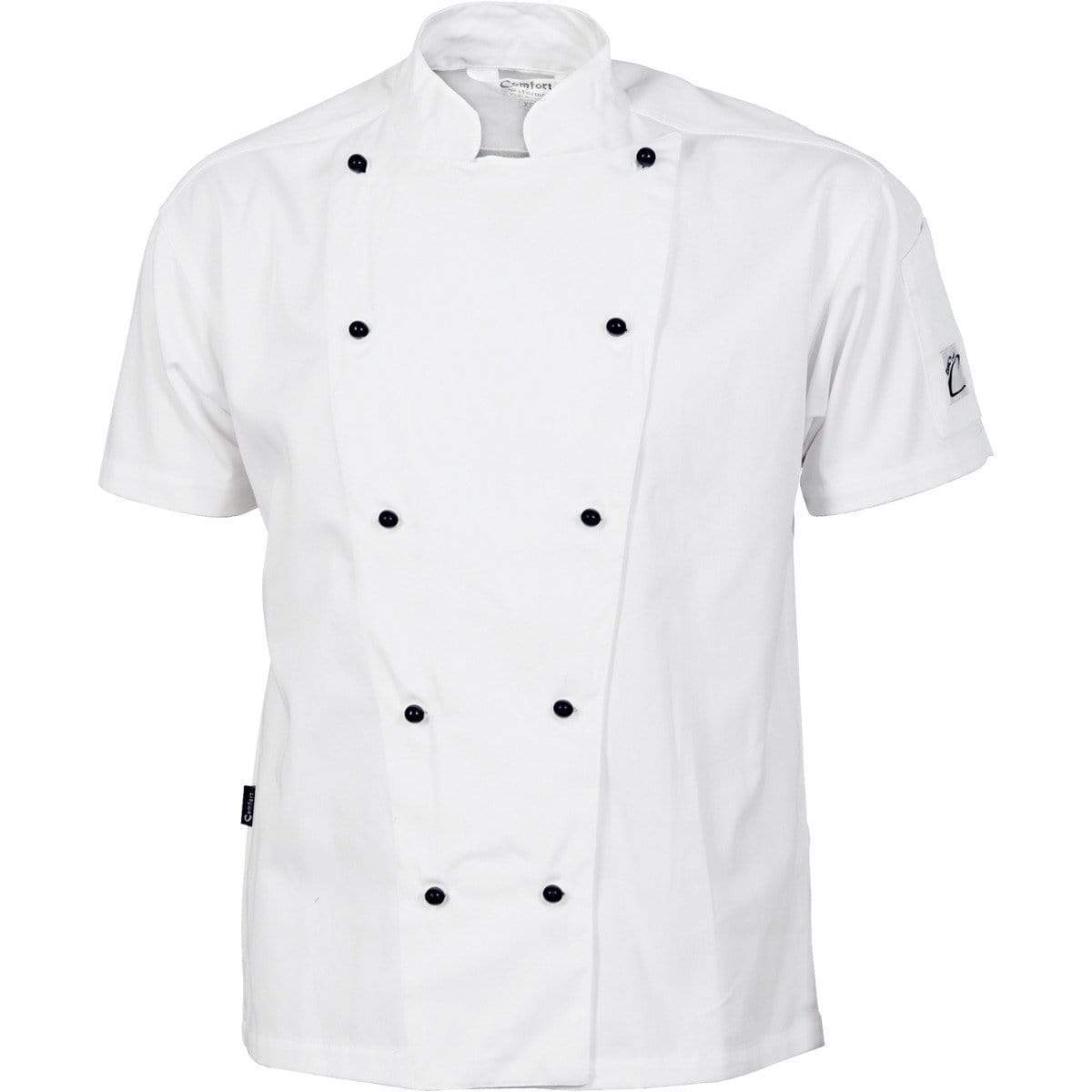 DNC Workwear Hospitality & Chefwear DNC WORKWEAR Traditional Short Sleeve Chef Jacket 1101