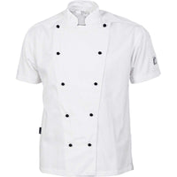 DNC Workwear Hospitality & Chefwear DNC WORKWEAR Traditional Short Sleeve Chef Jacket 1101