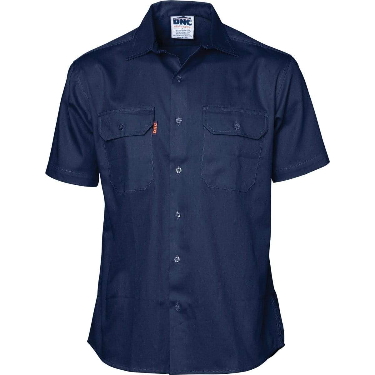 DNC Workwear Work Wear DNC WORKWEAR Cool-Breeze Short Sleeve Work Shirt 3207