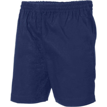 DNC Workwear Work Wear DNC WORKWEAR Drill Elastic Drawstring Shorts 3305