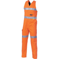 DNC Workwear Work Wear Orange / 77R DNC WORKWEAR Hi-Vis Cotton Action Back with 3M Reflective Tape 3857