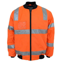 DNC Workwear Work Wear Orange / XS DNC WORKWEAR Hi-Vis Hoop pattern Flying jacket Bio-Motion Tape 3769