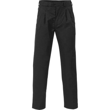 DNC Workwear Work Wear Black / 72R DNC WORKWEAR Men’s P/V Pleat Front Pants 4502