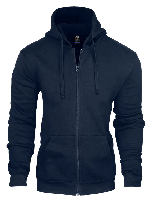 Adult Zip Hoodie 1528 Casual Wear Aussie Pacific XS Navy 