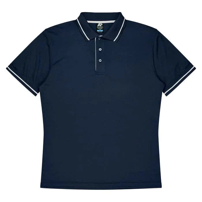 Aussie Pacific Cottesloe Men's Polo Shirt 1319  Aussie Pacific NAVY/WHITE S 